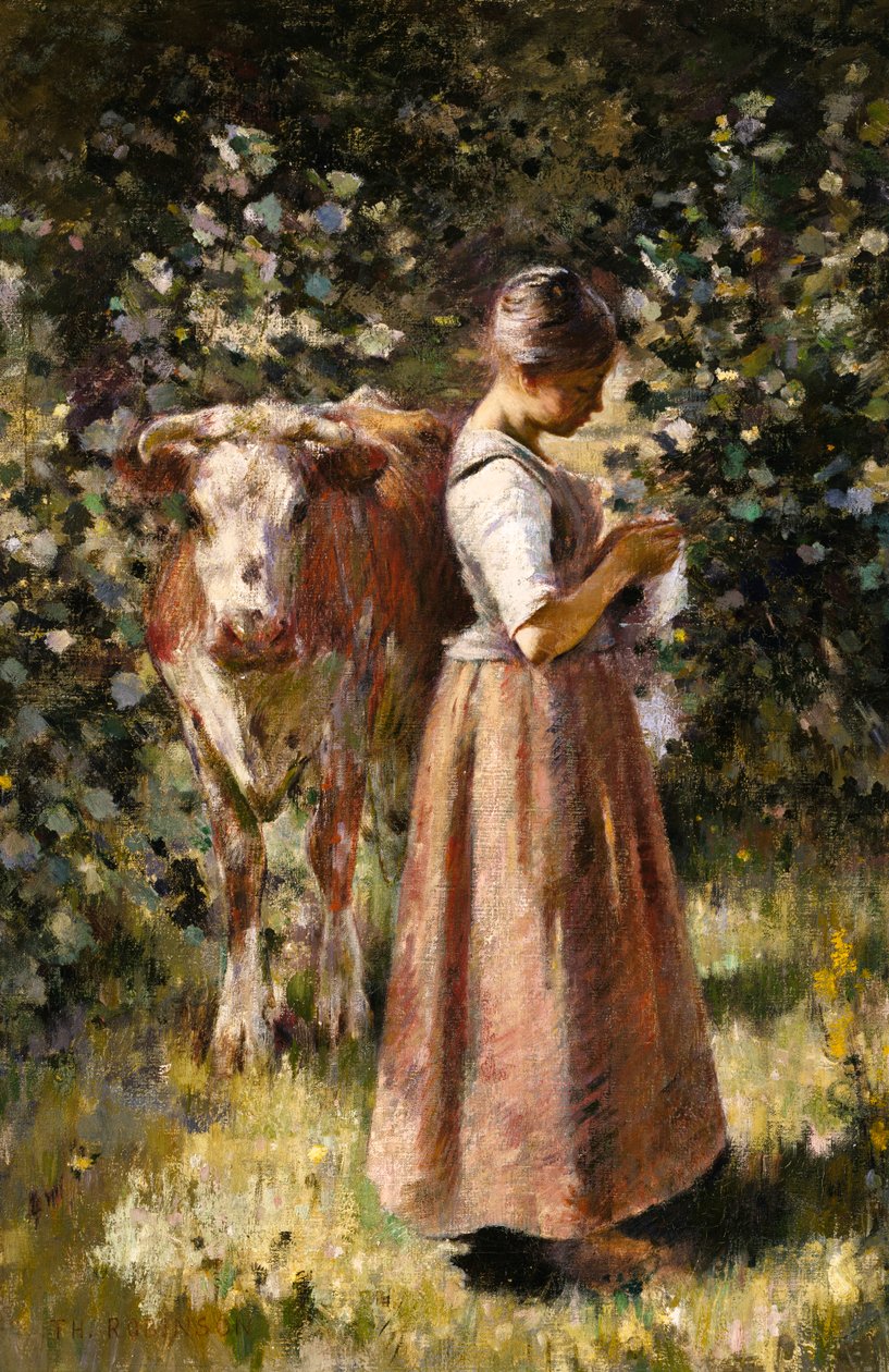 Ved Vachère, ca. 1888. af Theodore Robinson