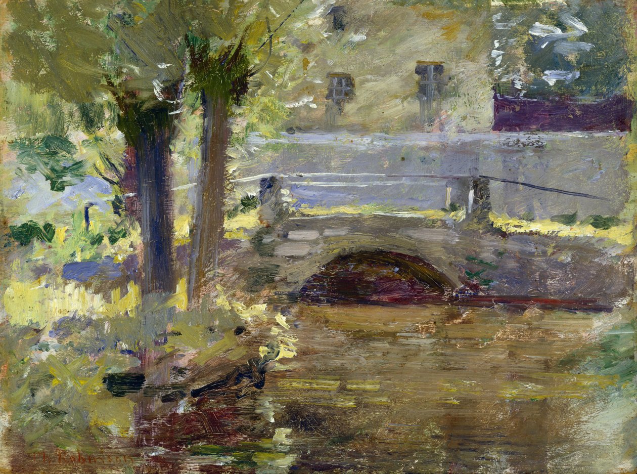 Broen ved Giverny af Theodore Robinson