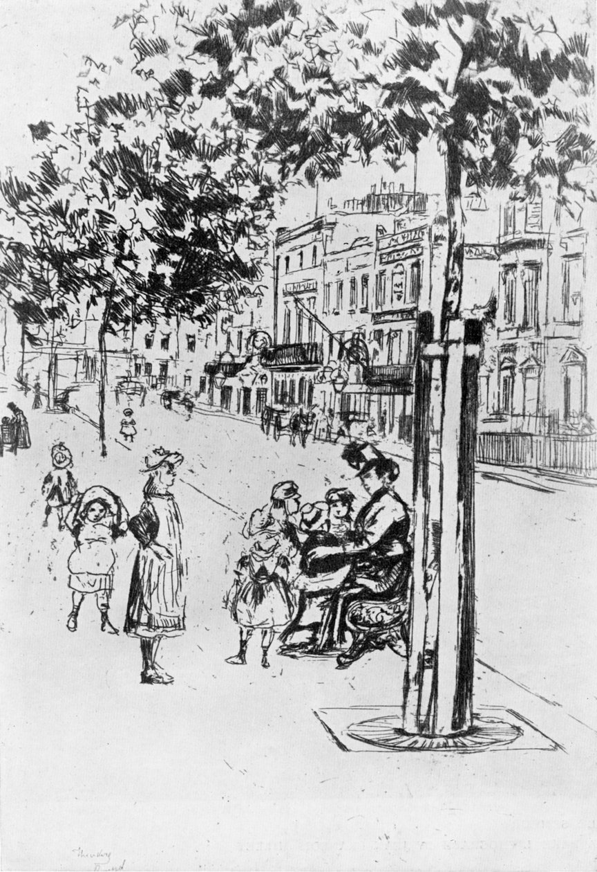 Chelsea børn, 1913. af Theodore Roussel