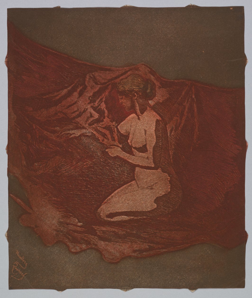 Embers Glow, 1890-1897. af Theodore Roussel