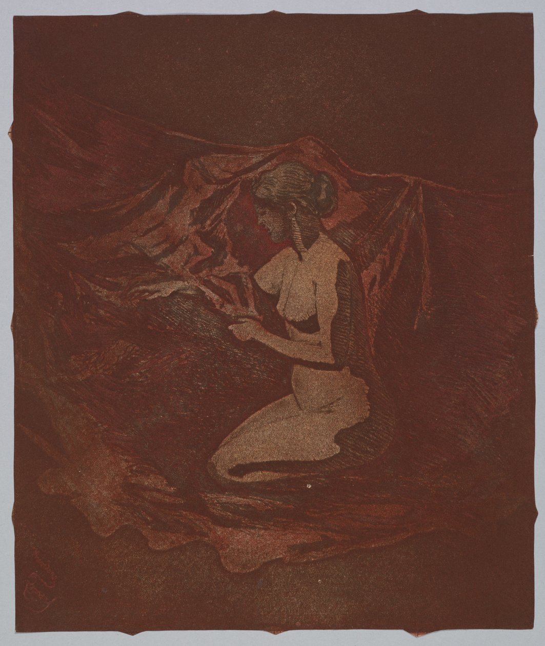 Embers Glow, 1890-1897. af Theodore Roussel