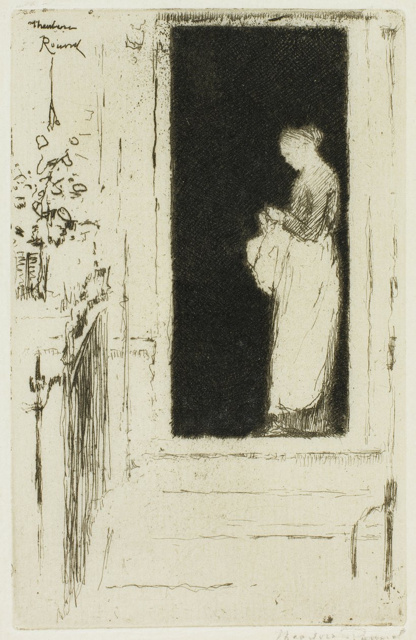 Penelope, A Doorway Chelsea af Theodore Roussel