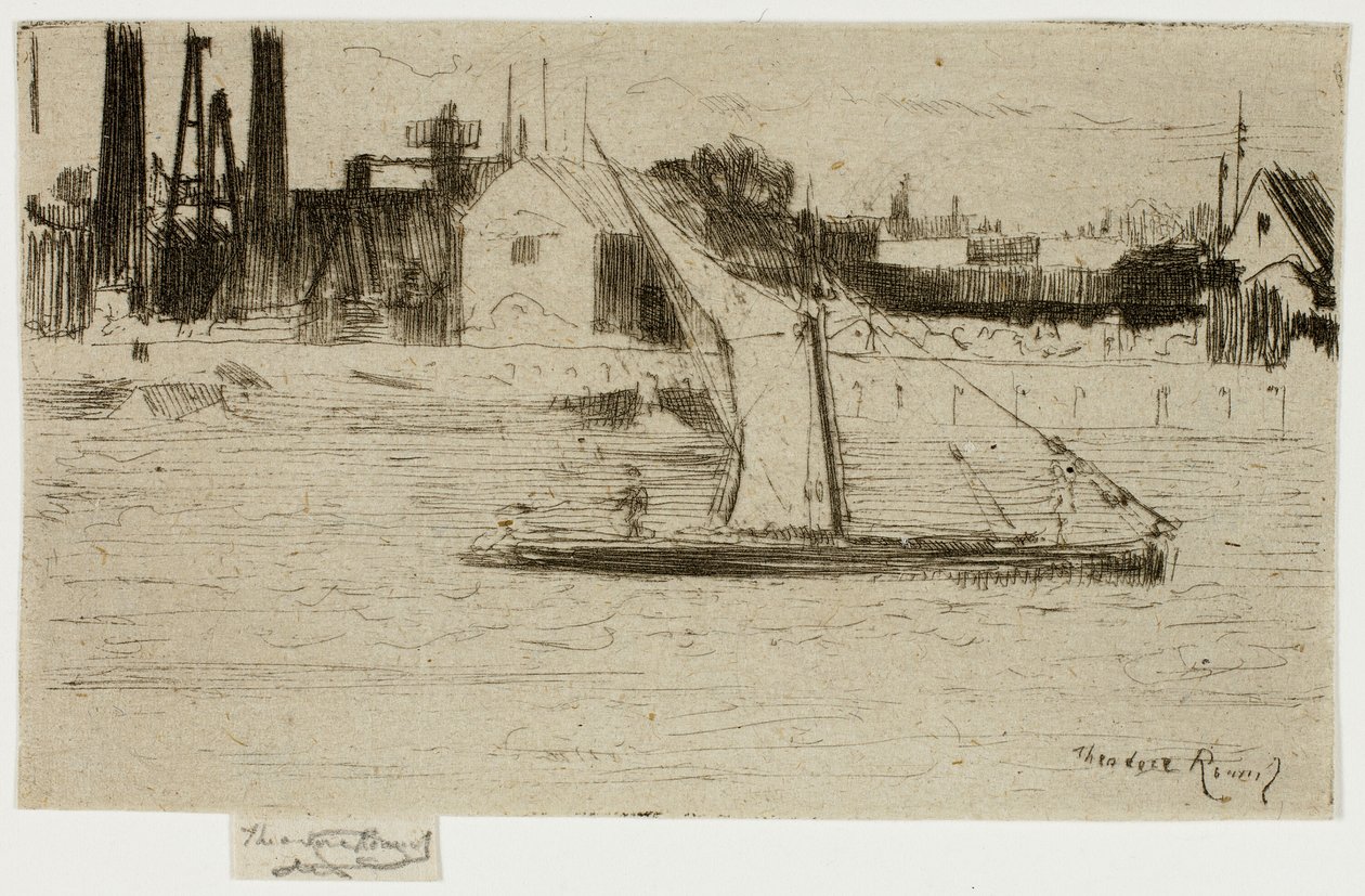 Den lille pram, Chelsea af Theodore Roussel