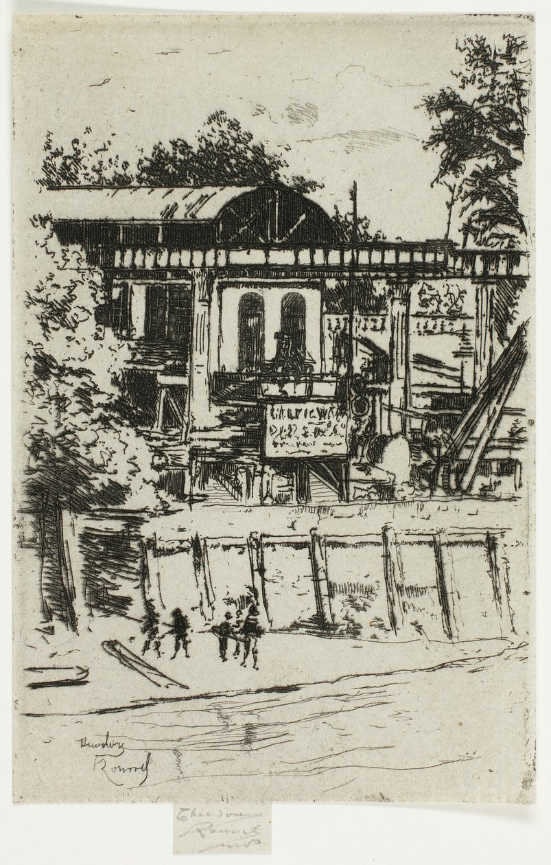 Savværket, Putney af Theodore Roussel