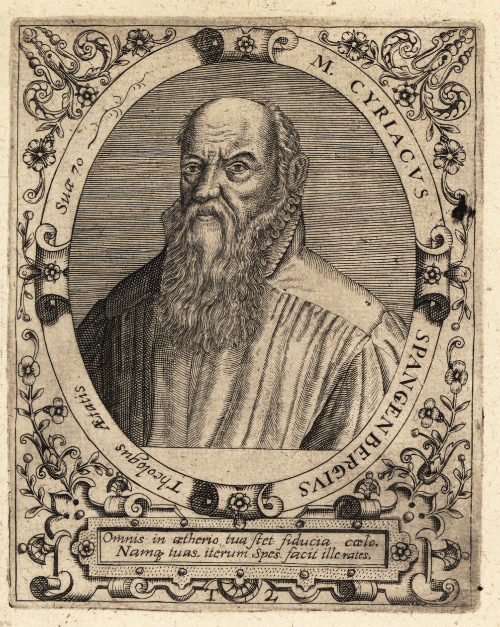 Cyriacus Spangenberg af Theodore de Bry