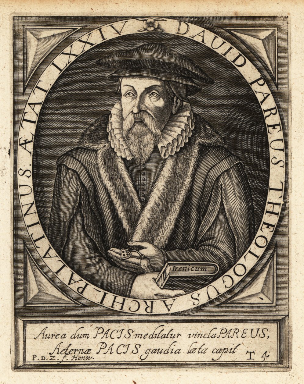 David Pareus af Theodore de Bry