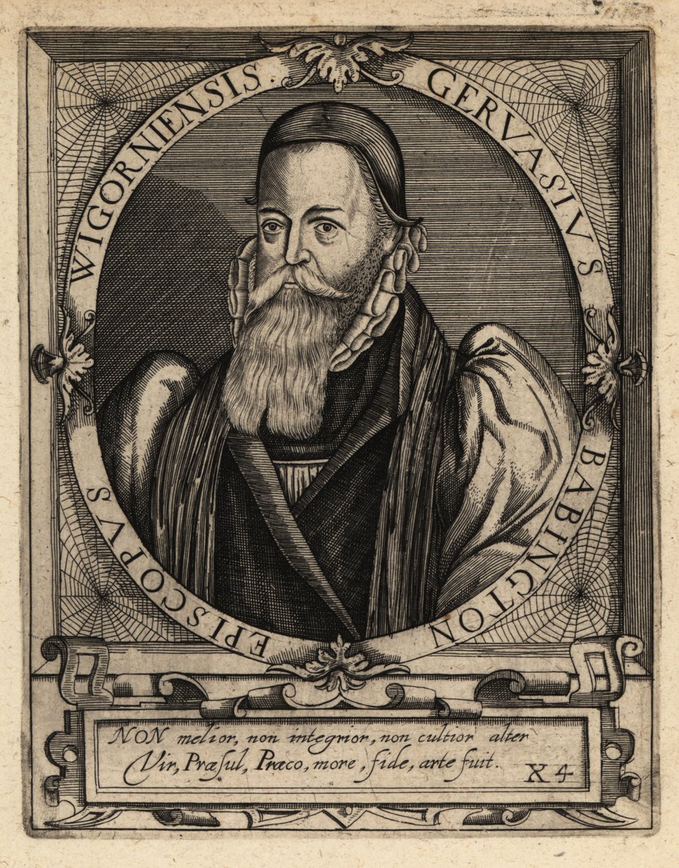 Gervase Babington af Theodore de Bry