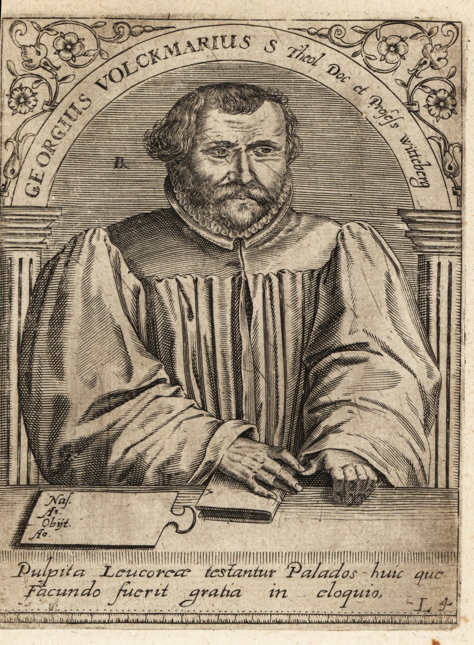 Johann Georg Volkmar af Theodore de Bry