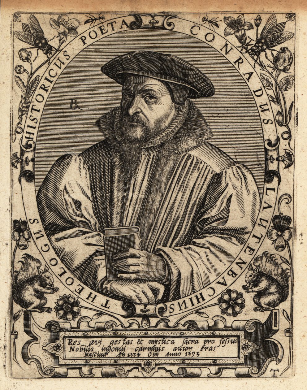 Konrad Lautenbach af Theodore de Bry