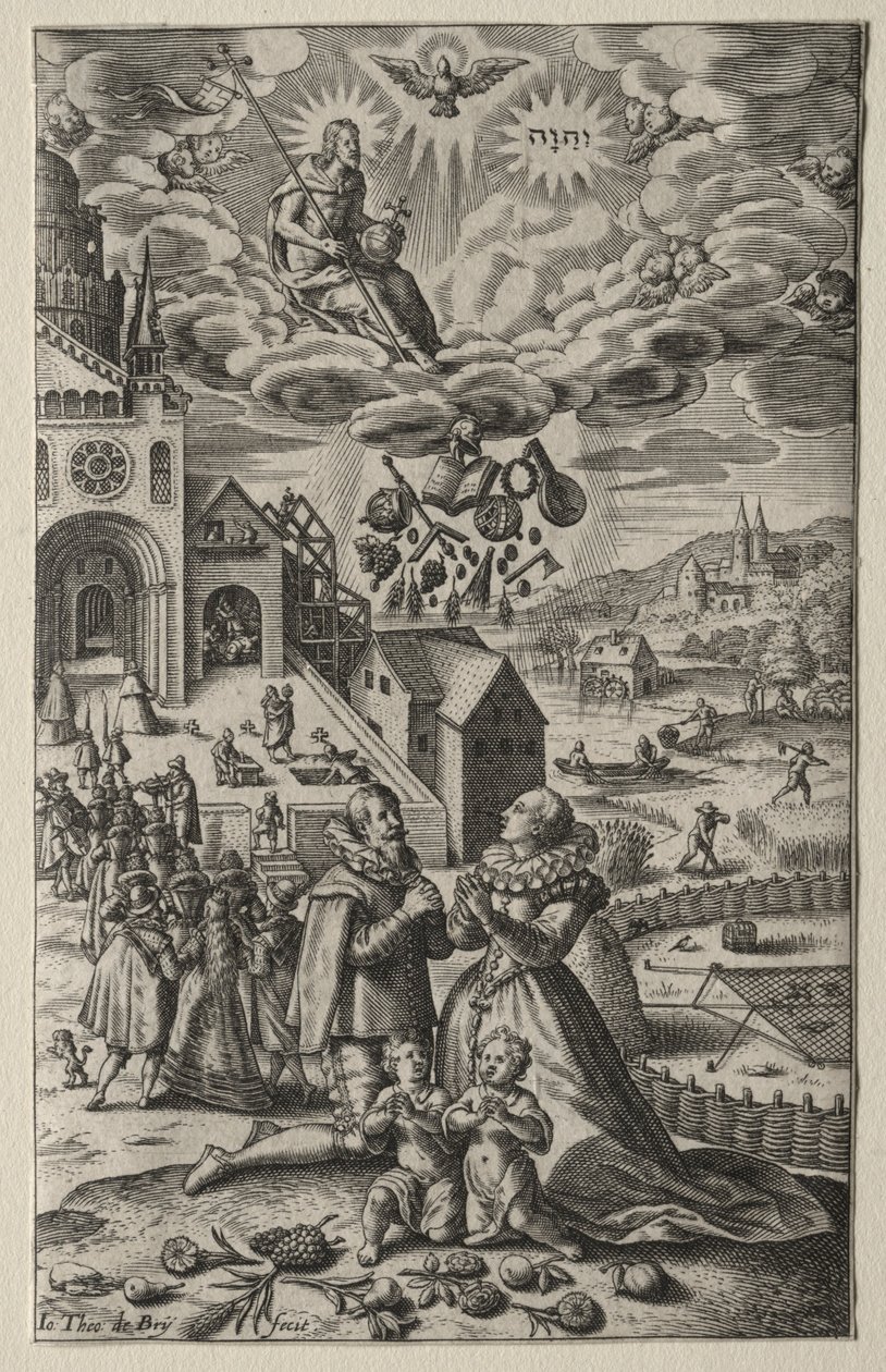 Bøn. af Theodore de Bry