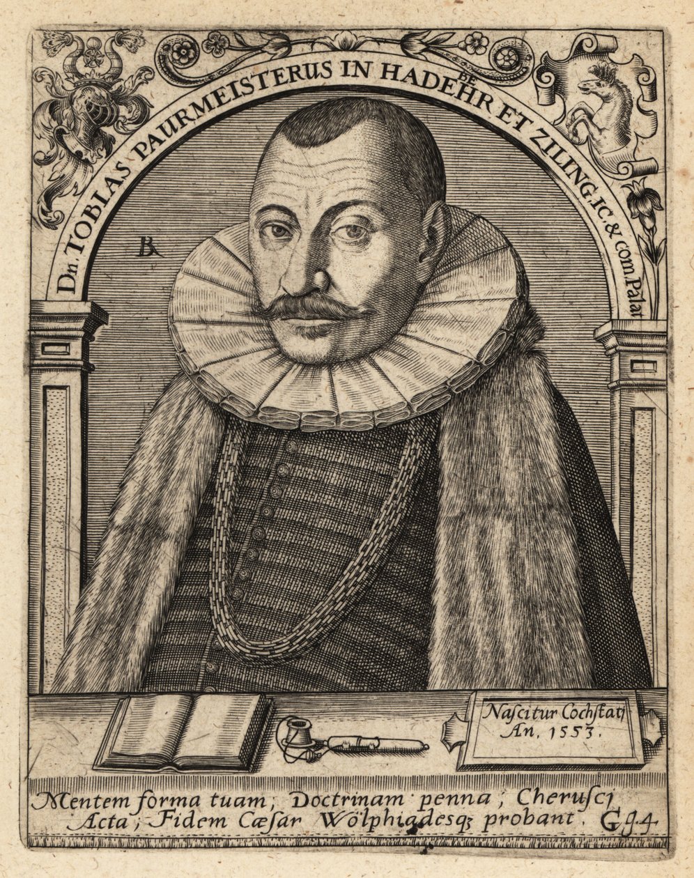 Tobias Paurmeister af Theodore de Bry