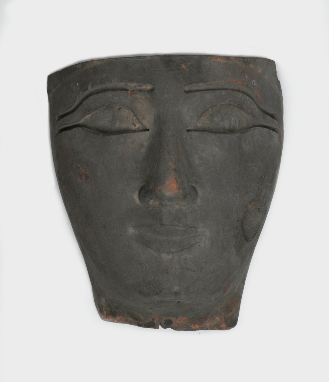 Ansigt fra en antropoid kiste (træ) af Third Intermediate Period Egyptian