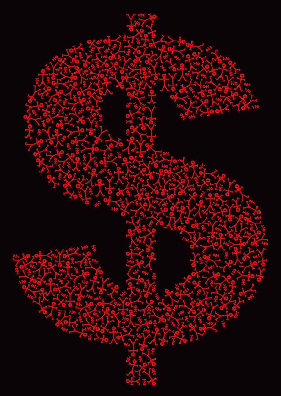 Dollar People Icon, 2006 af Thisisnotme Thisisnotme