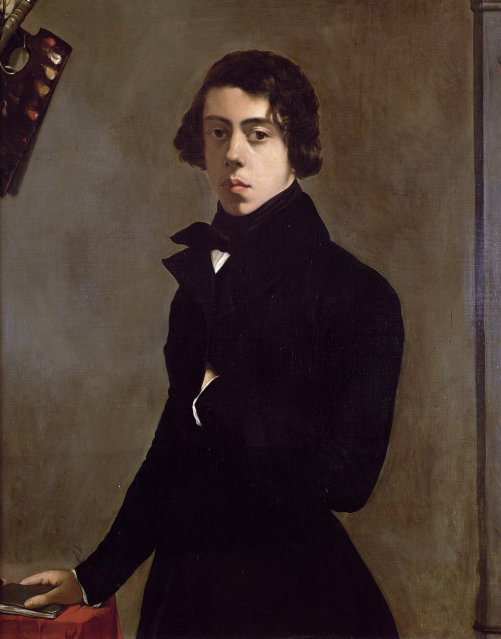Selvportræt, 1835 af Théodore Chassériau