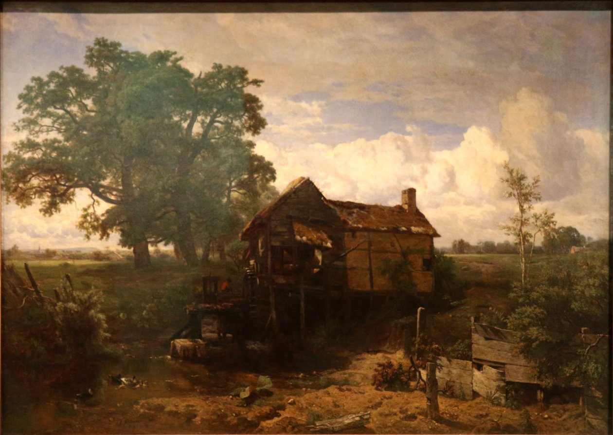 Mølle i Eprave af Théodore Fourmois