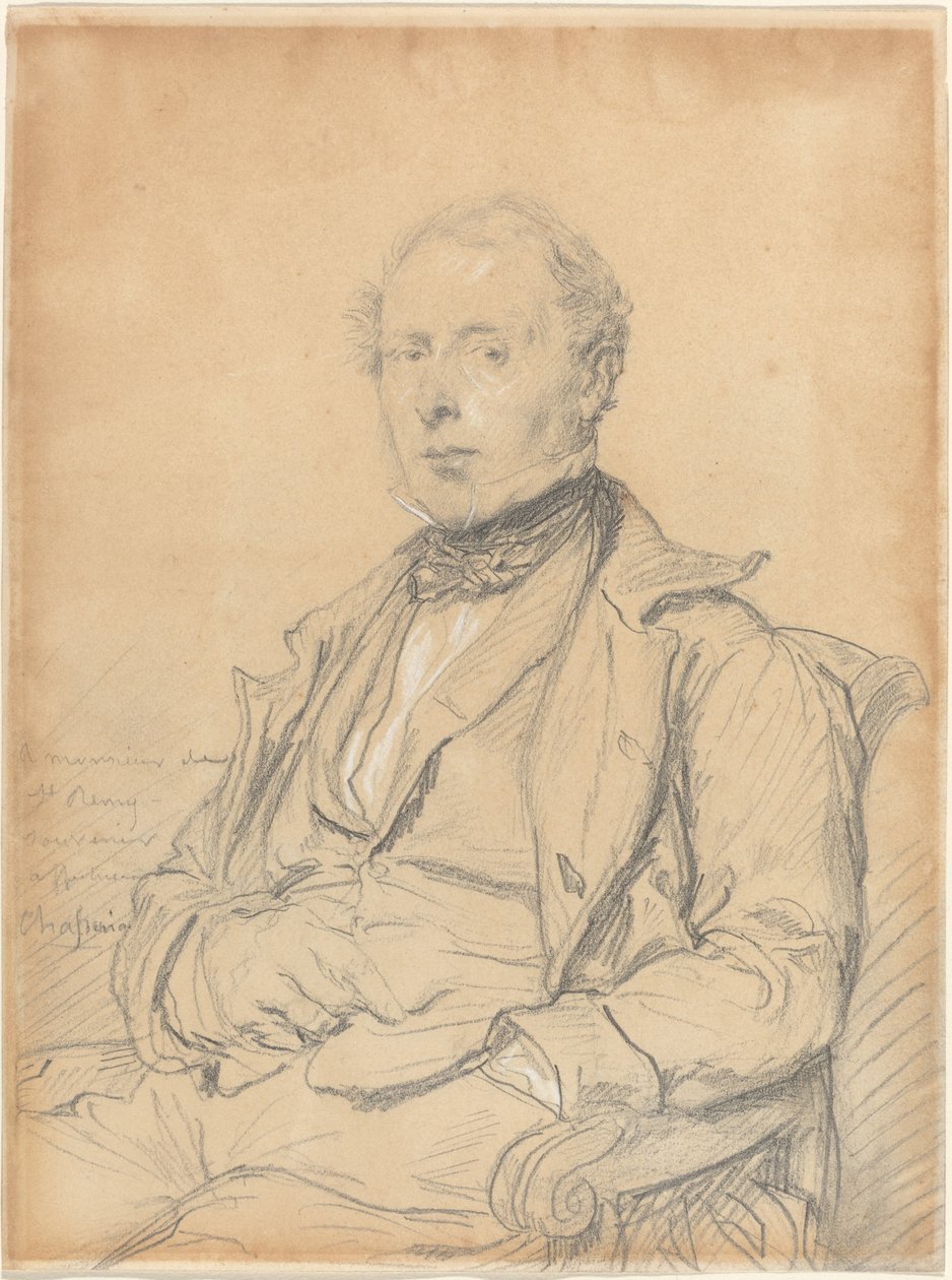 Victor-Auguste de Saint-Rémy af Théodore Chassériau