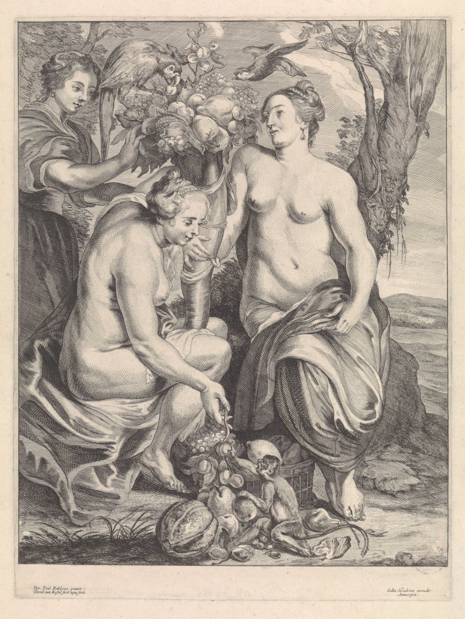 Overflodshornet af Théodorus van Kessel