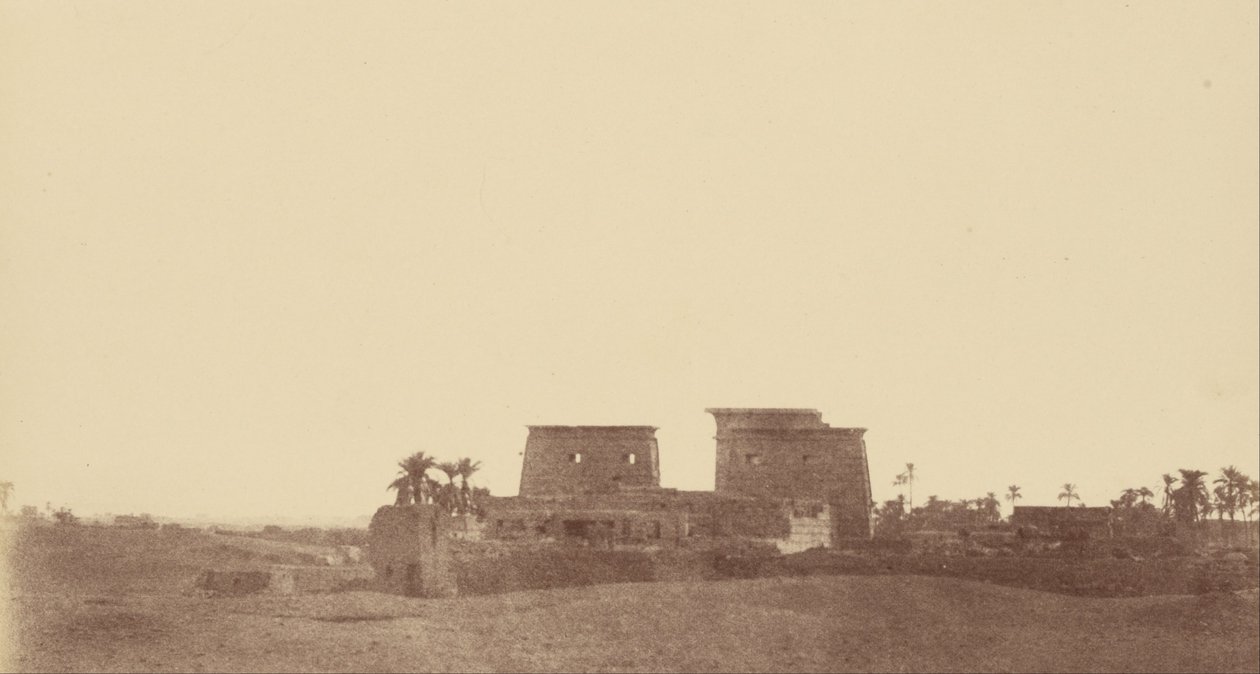 (Oversigt over Palace of Karnak) af Théodule Devéria