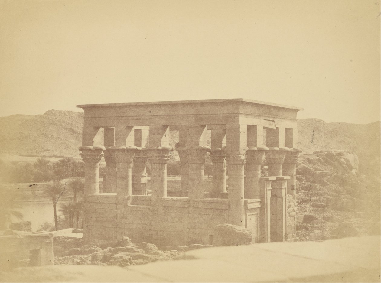 Trajans kiosk, Philae af Théodule Devéria