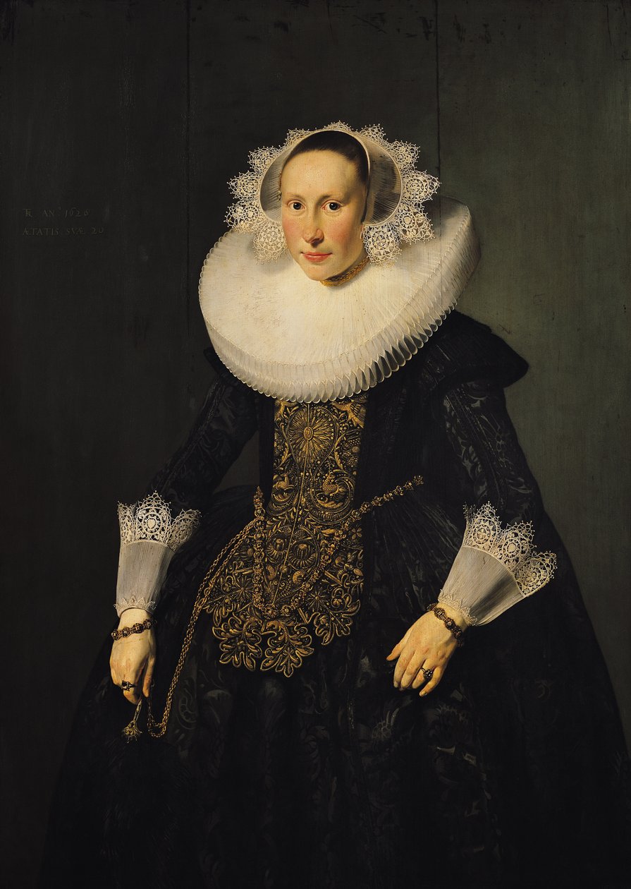 Elisabeth van der Aa, 1628 af Thomas de Keyser