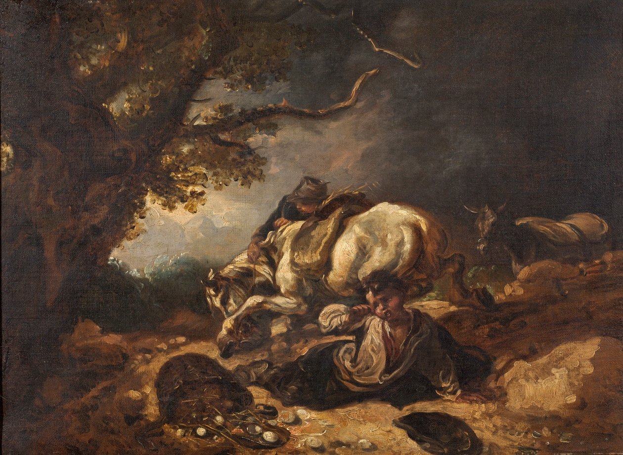 Et uheld med at markedsføre æg af Thomas Barker of Bath