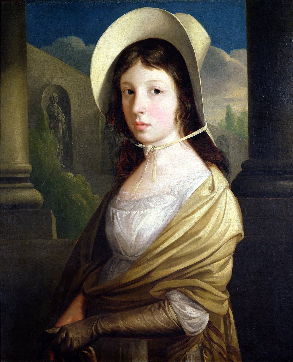 Priscilla Jones, ca.1802 af Thomas Barker of Bath