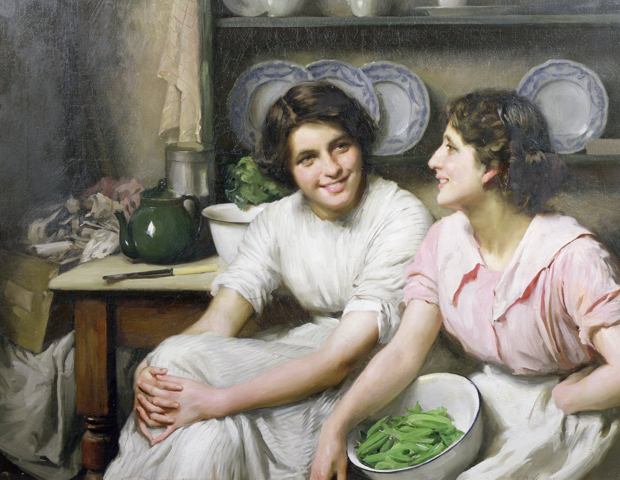 Chatterboxes, 1912 af Thomas Benjamin Kennington