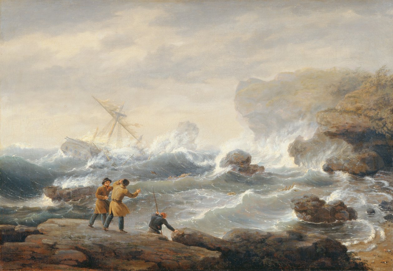 Forlis, 1829 af Thomas Birch
