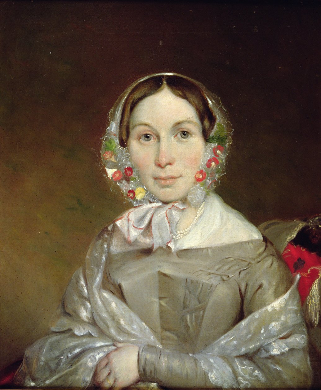 Portræt af Eliza Sophia Tilley, 19. århundrede af Thomas Bock