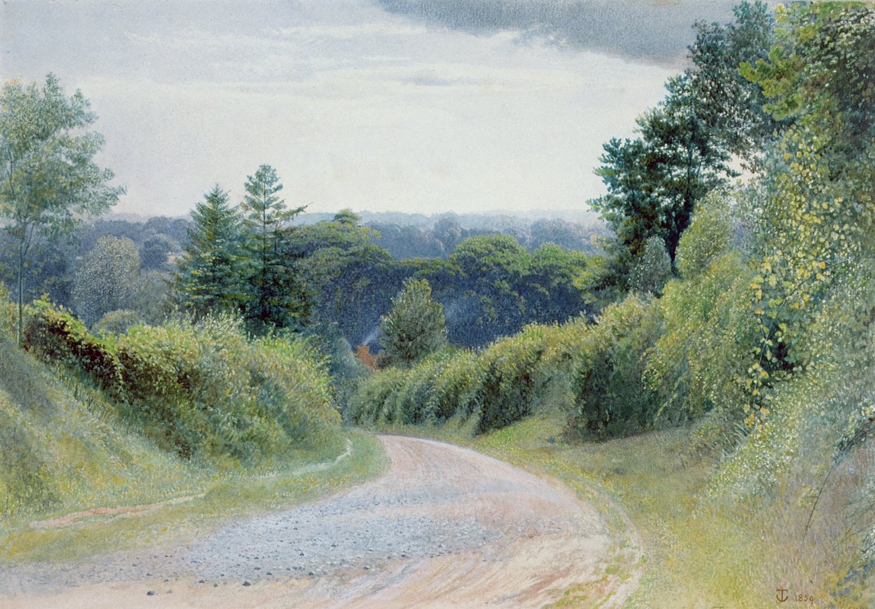 En Warwickshire Lane af Thomas Clack