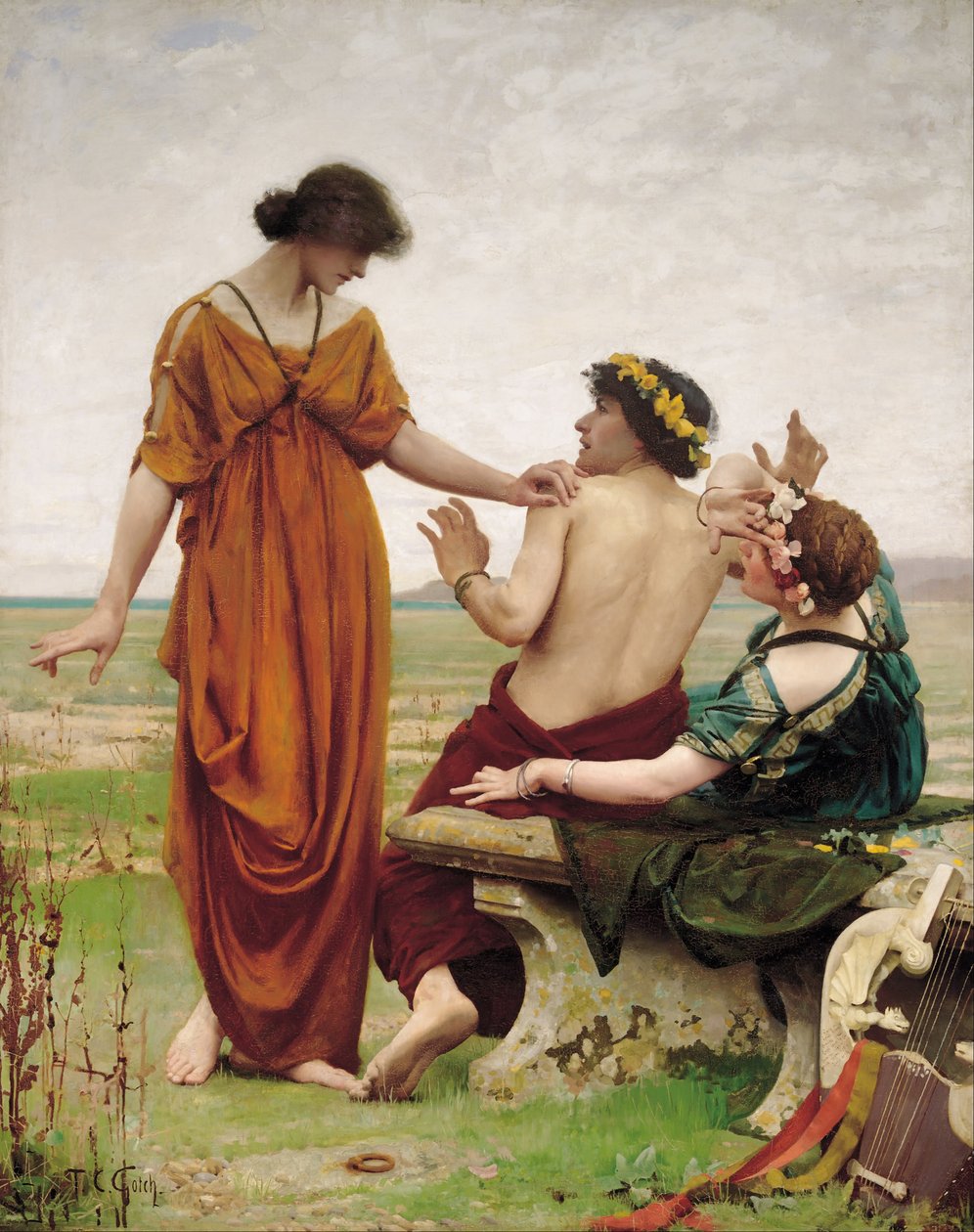 Skæbne af Thomas Cooper Gotch