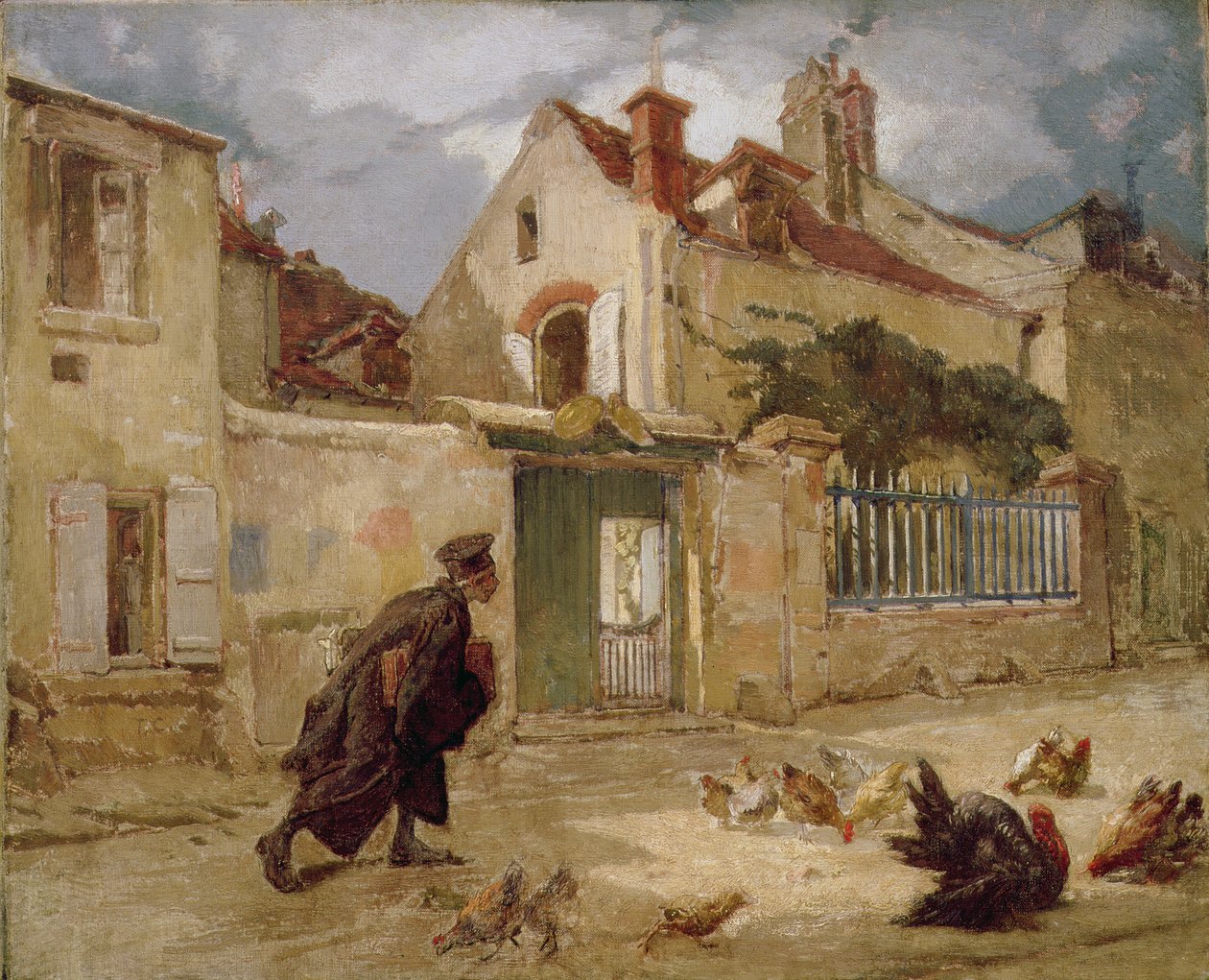 Advokat går i retten, 1859-60 af Thomas Couture