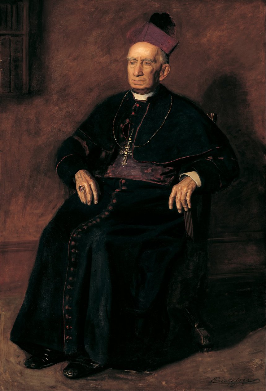 Ærkebiskop William Henry Ældste af Thomas Eakins