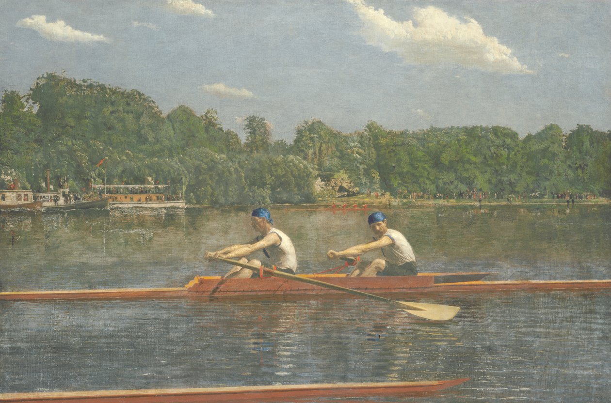 The Biglin Brothers Racing af Thomas Eakins
