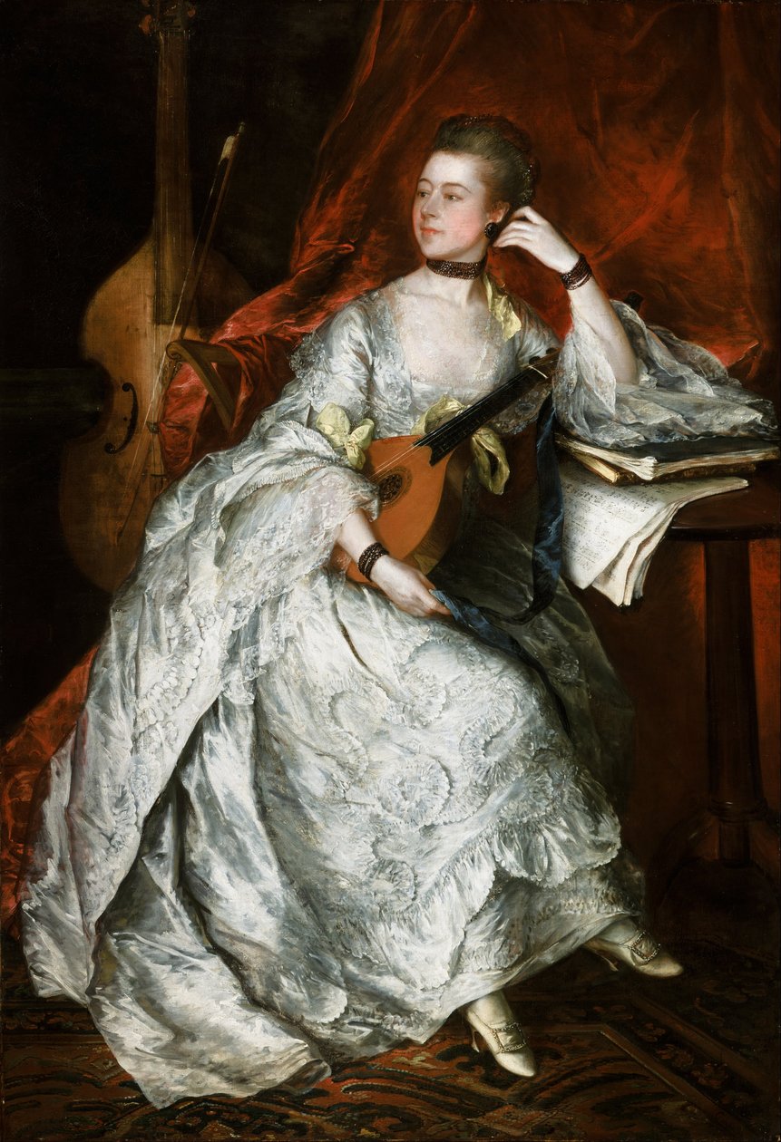 Ann Ford (senere fru Philip Thicknesse) af Thomas Gainsborough