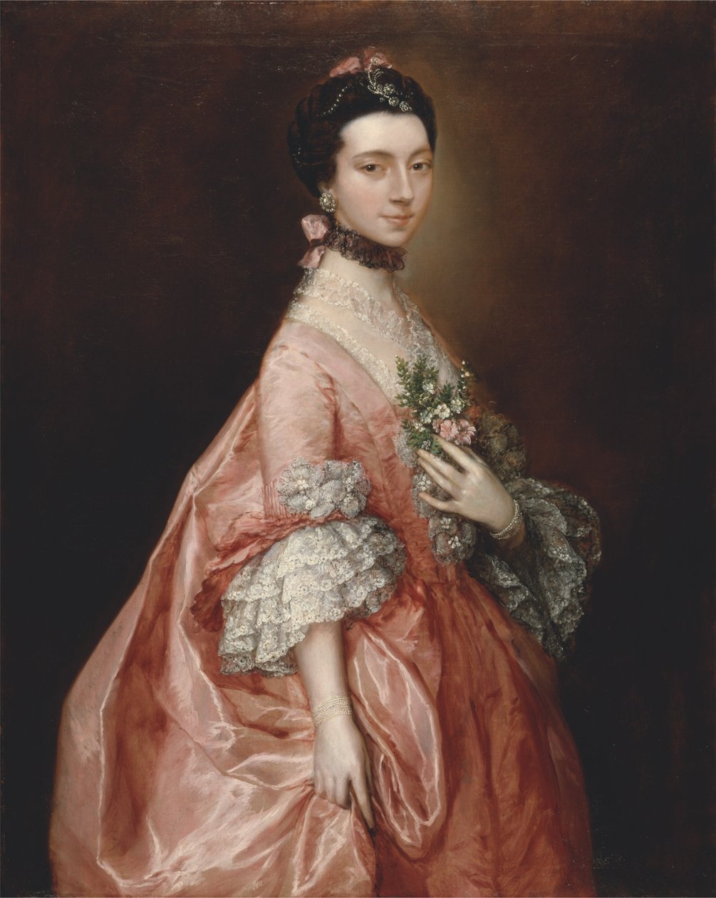 Mary Little, senere Lady Carr af Thomas Gainsborough