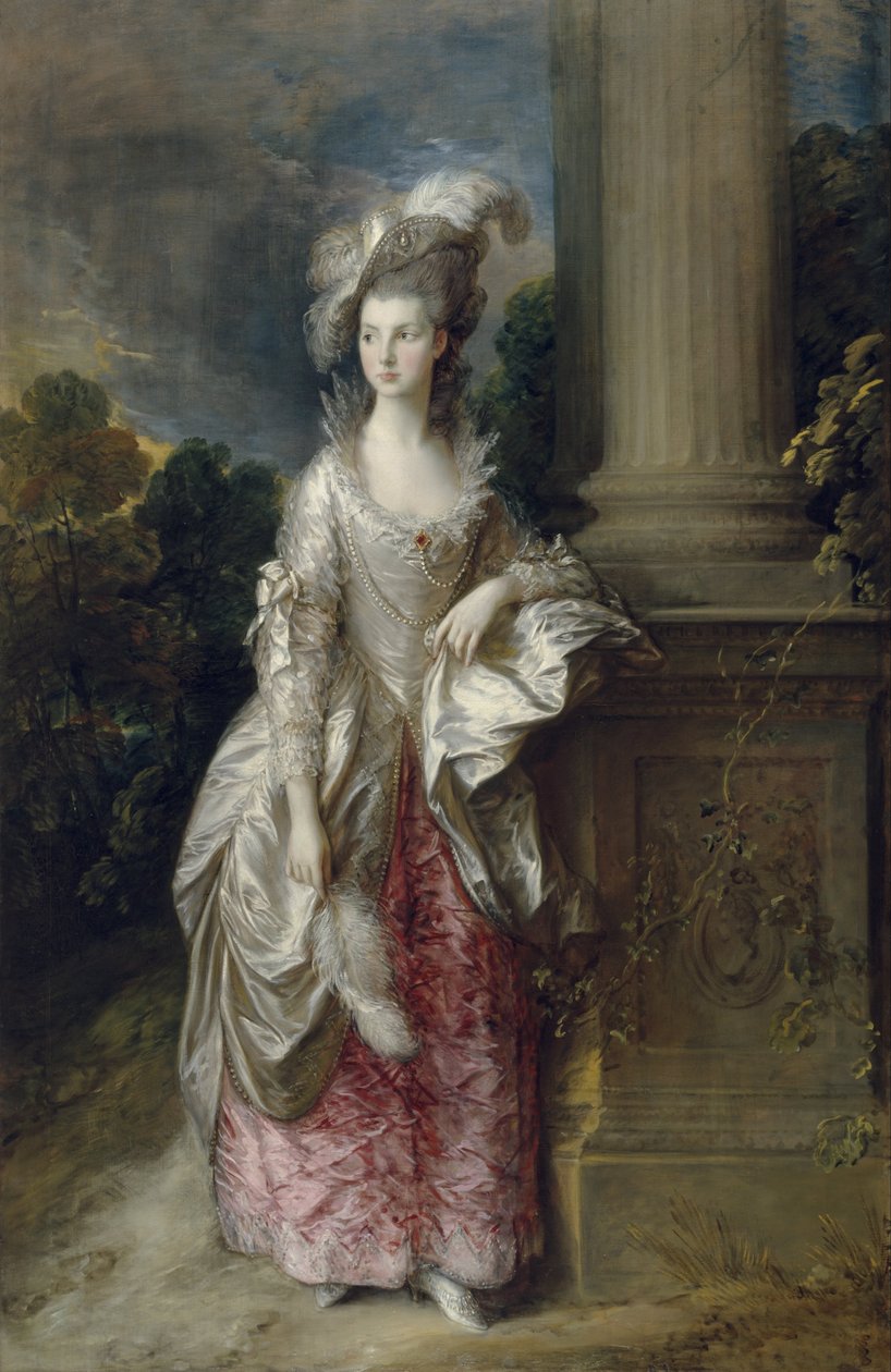 Den ærede fru Graham af Thomas Gainsborough
