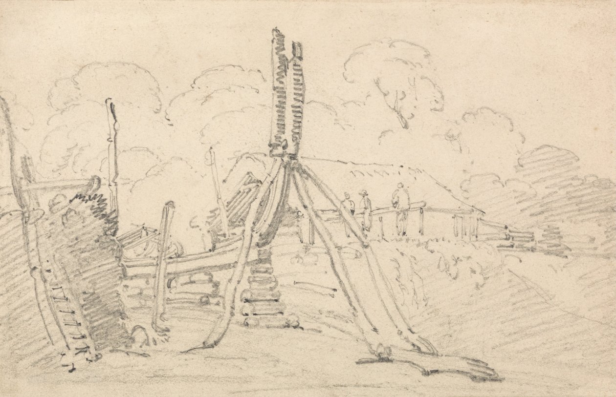 Bådbygning af Thomas Girtin