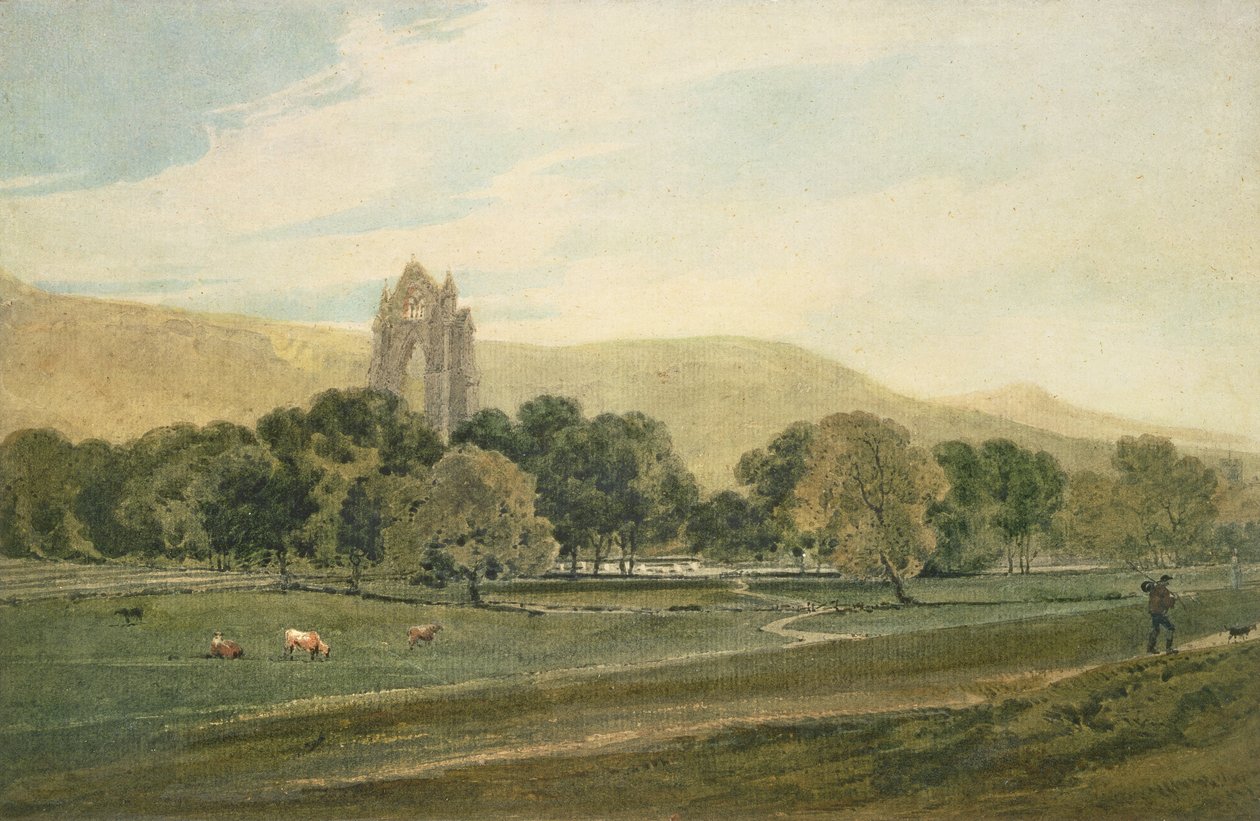 Guisborough Priory af Thomas Girtin