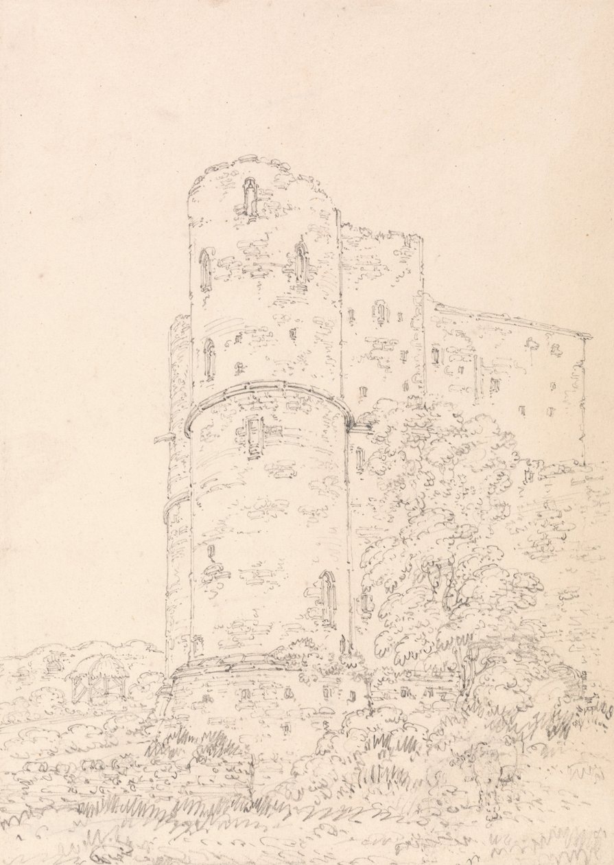 Saltwood Castle, Kent af Thomas Girtin