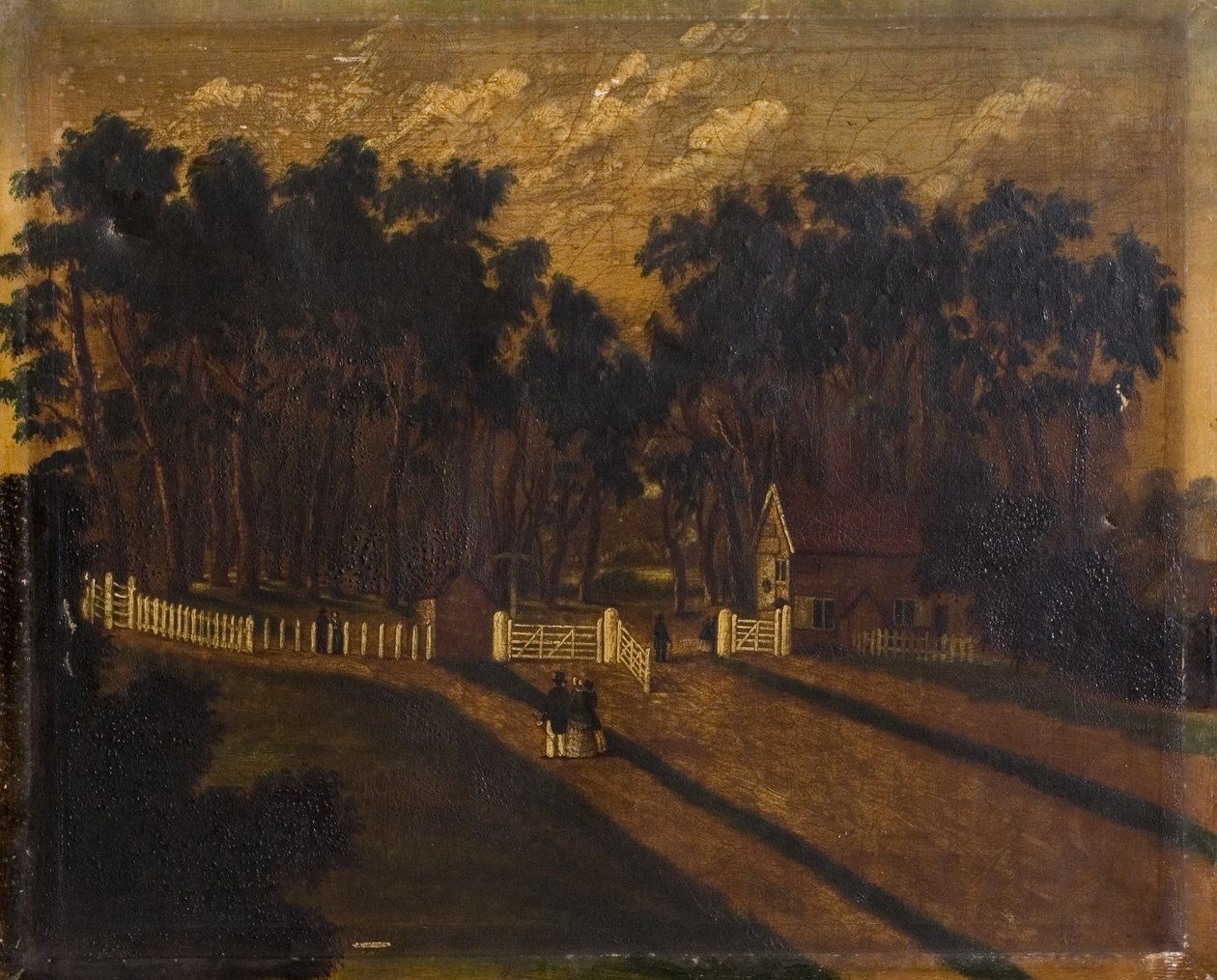 Tollgate, nær Memorial Park, Coventry, 1855 af Thomas Hough