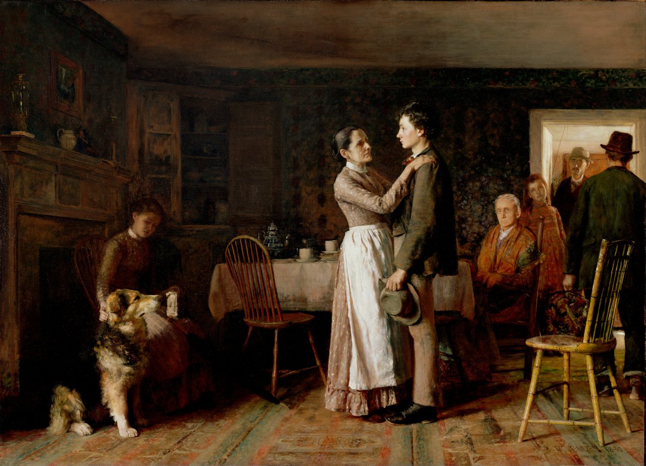Bryde hjemmebånd af Thomas Hovenden