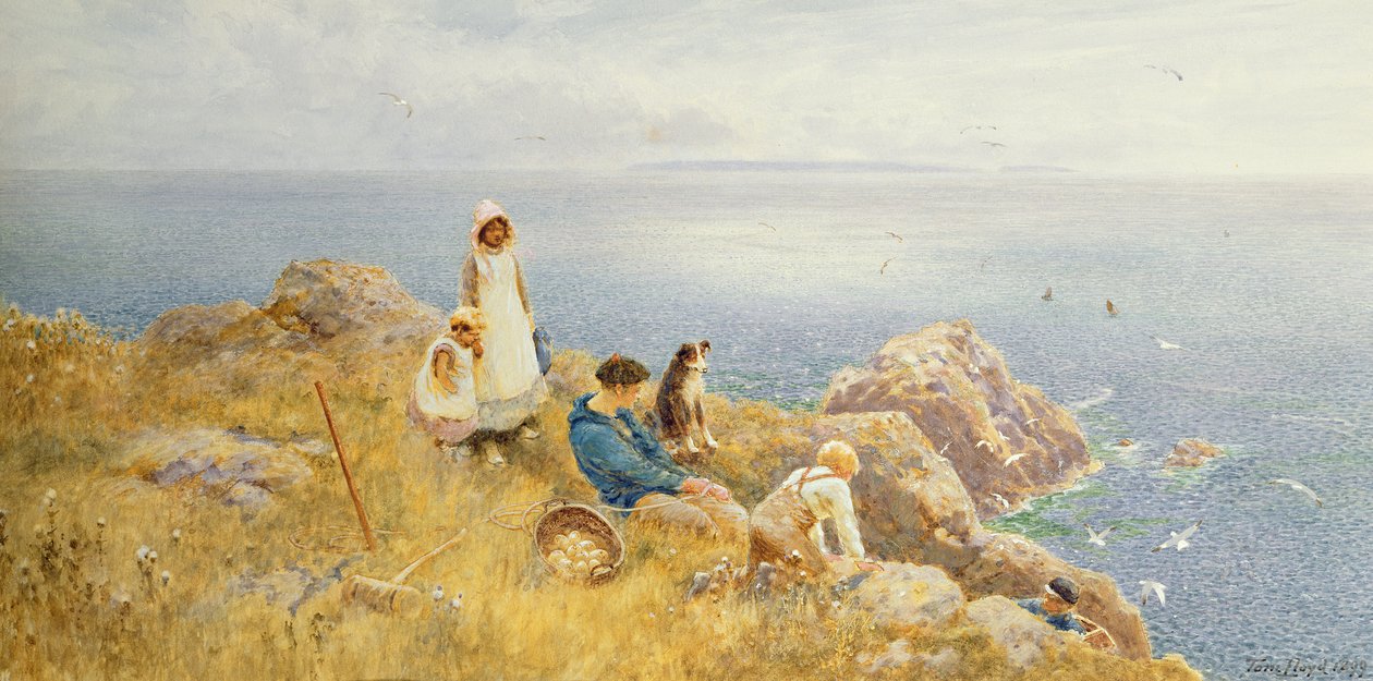 Sommerfest, 1899 af Thomas James Lloyd