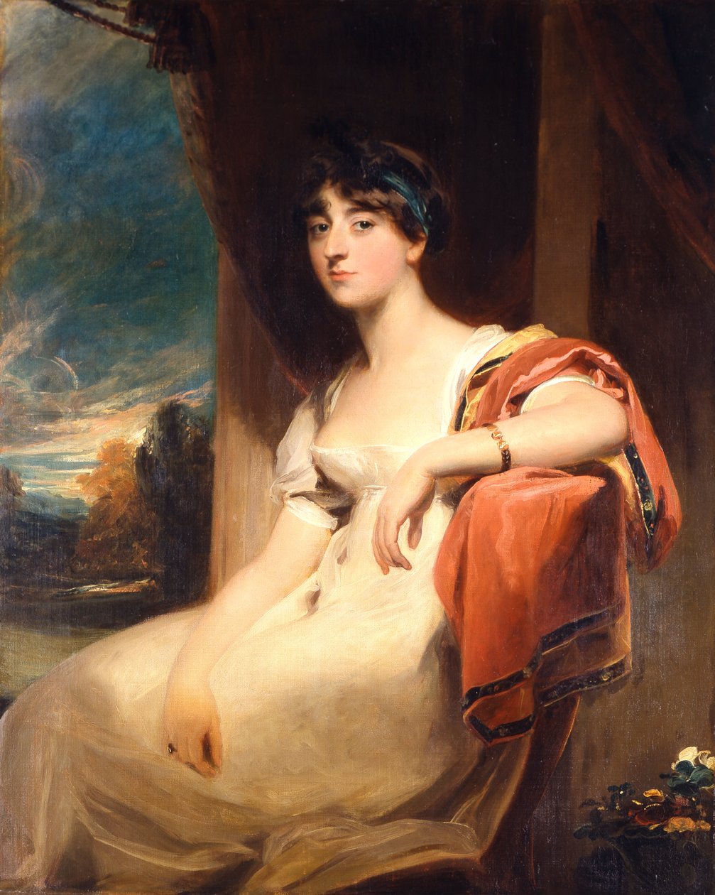 Frøken Harriet Clements af Thomas Lawrence