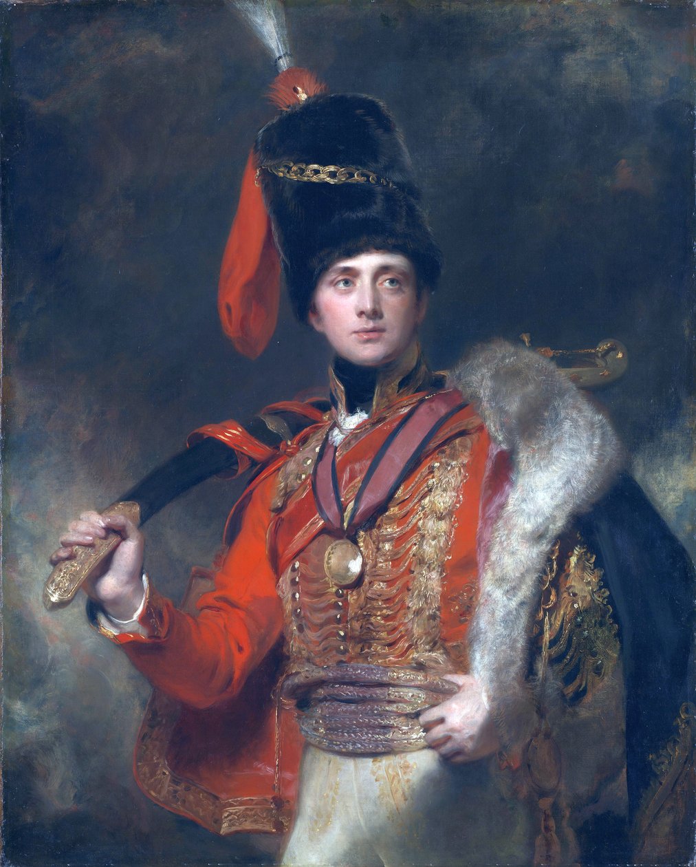Portræt af generalløjtnant Hon. Sir Charles Stewart af Thomas Lawrence