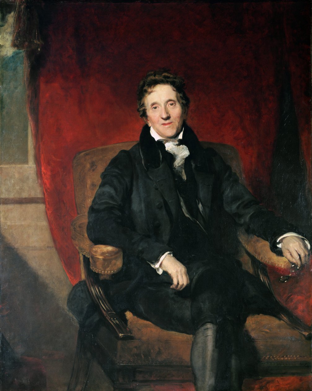 Portræt af Sir John Soane (1753-1837) 1829 af Thomas Lawrence