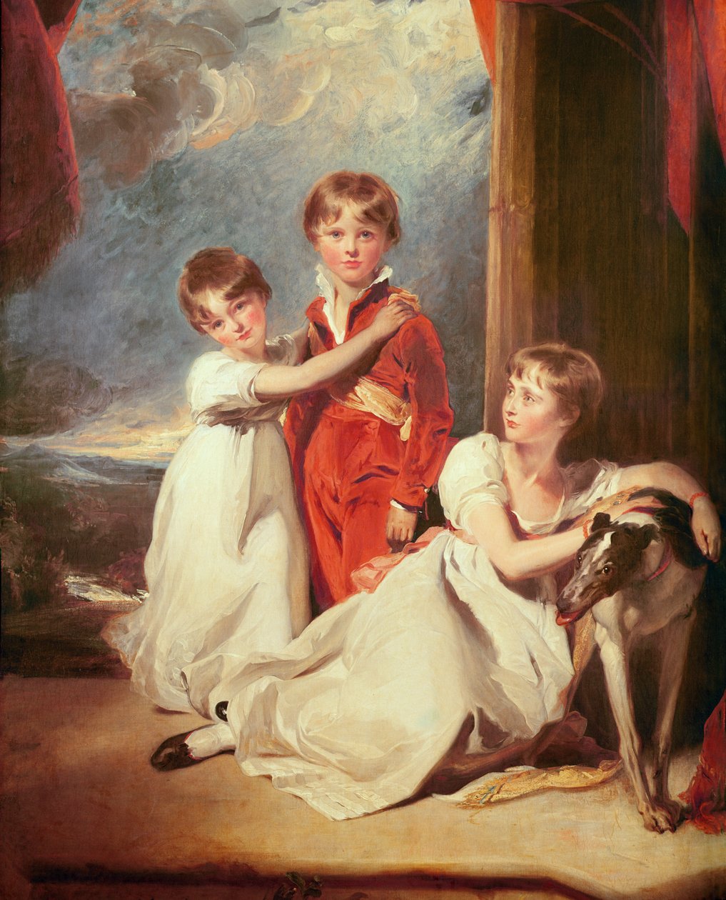 Portræt af Fluyder-børnene, 1805 af Thomas Lawrence