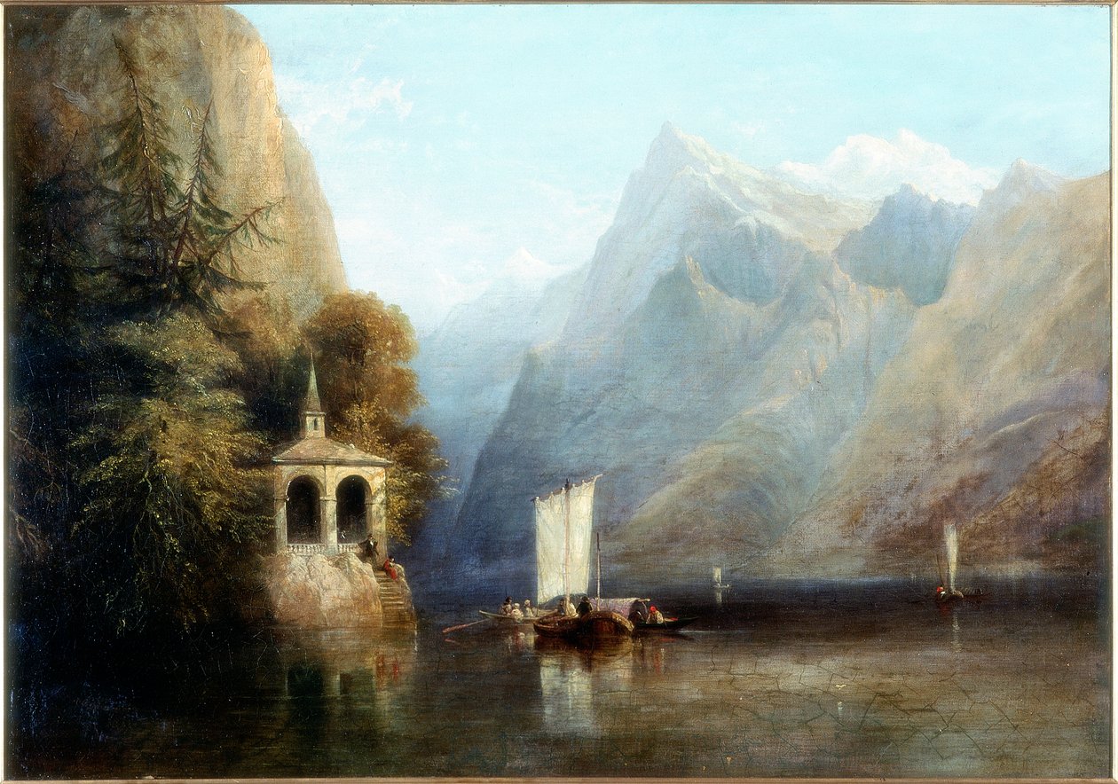 Lake Lucerne med William Tell