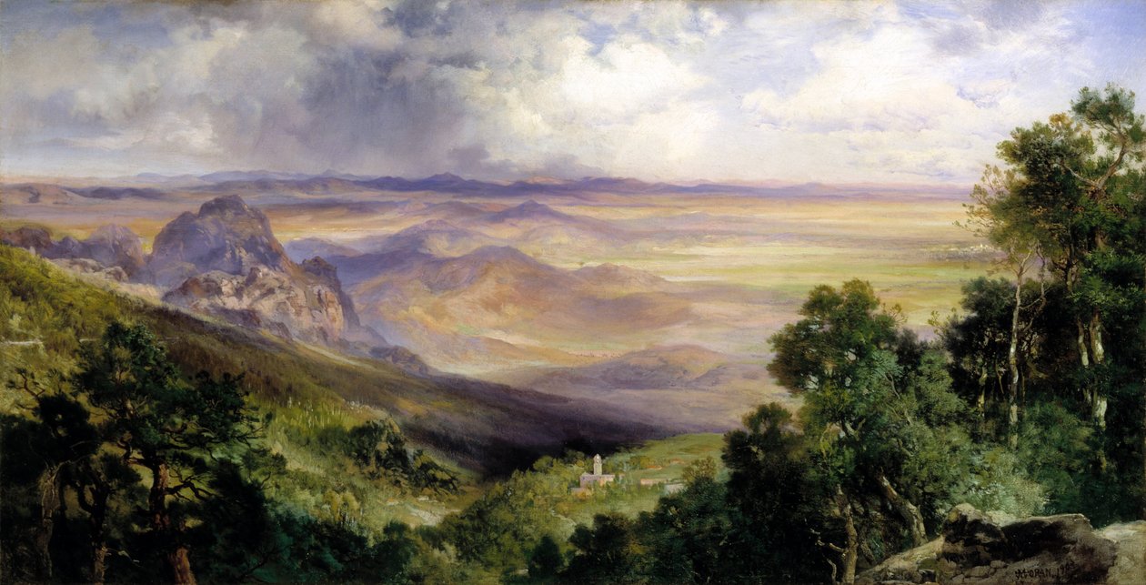 Cuernavaca -dalen af Thomas Moran