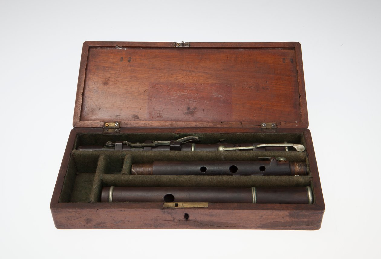 Key Flute lavet af Thomas Prowse med original sag af Thomas Prowse